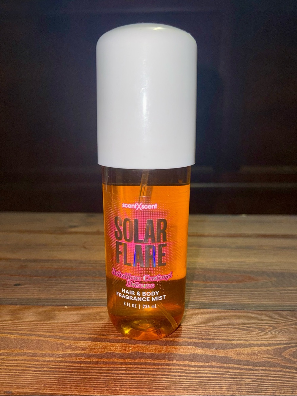ScentXScent Solar Flare Brazilian Caramel Dreams Hair & Body Mist, BARELY USED